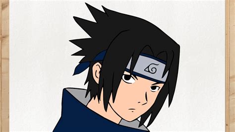 Comment Dessiner Sasuke Facilement